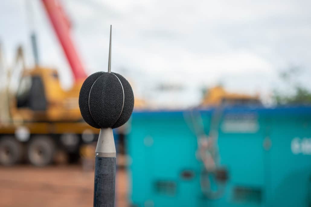 noise survey monitoring equipment